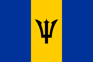 Nationalflagge, Barbados
