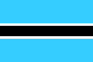 Nationalflagge, Botsuana