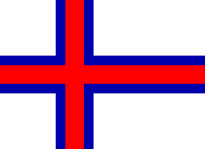 Nationalflagge, Färöer