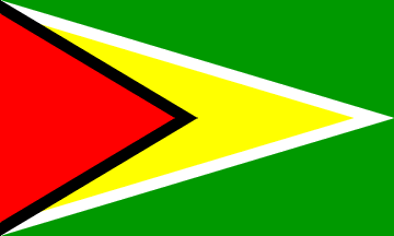 Nationalflagge, Guyana