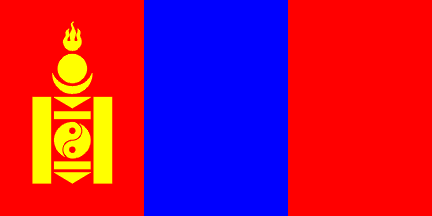 Nationalflagge, Mongolei