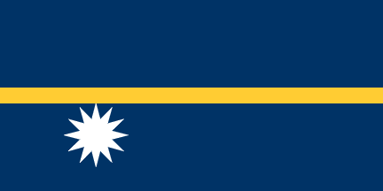Nationalflagge, Nauru