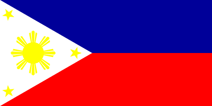 Nationalflagge, Philippinen