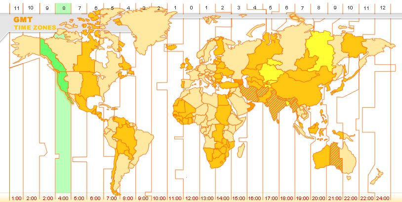 gmt-greenwich-mean-time-seattle-wa-vereinigte-staaten-von-amerika-usa-zeitzone-seattle-wa