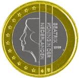 1 euro (other side, country Netherlands) 1