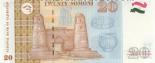 20 somoni (other side) 20