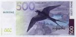 500 kronas (other side) 500