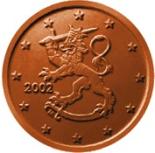 5 cents (other side, country Finland) 0.05