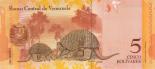 5 bolivares (other side) 5