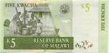 5 kwacha (other side) 5