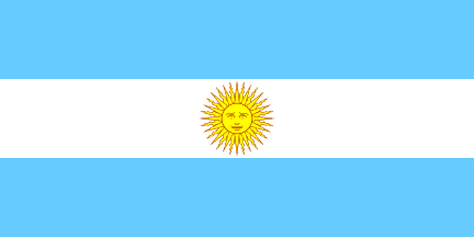 Nationalflagge, Argentinien