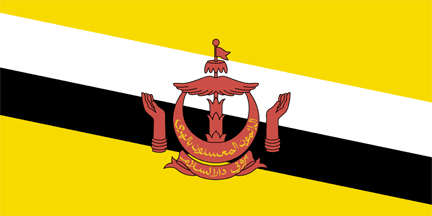 Nationalflagge, Brunei