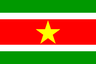 Nationalflagge, Suriname